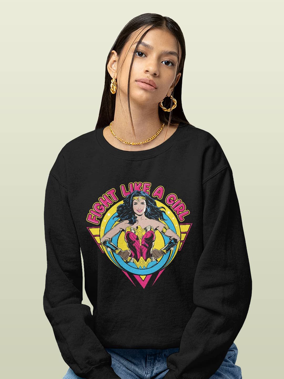 

macmerise Men Printed Sweatshirt, Black