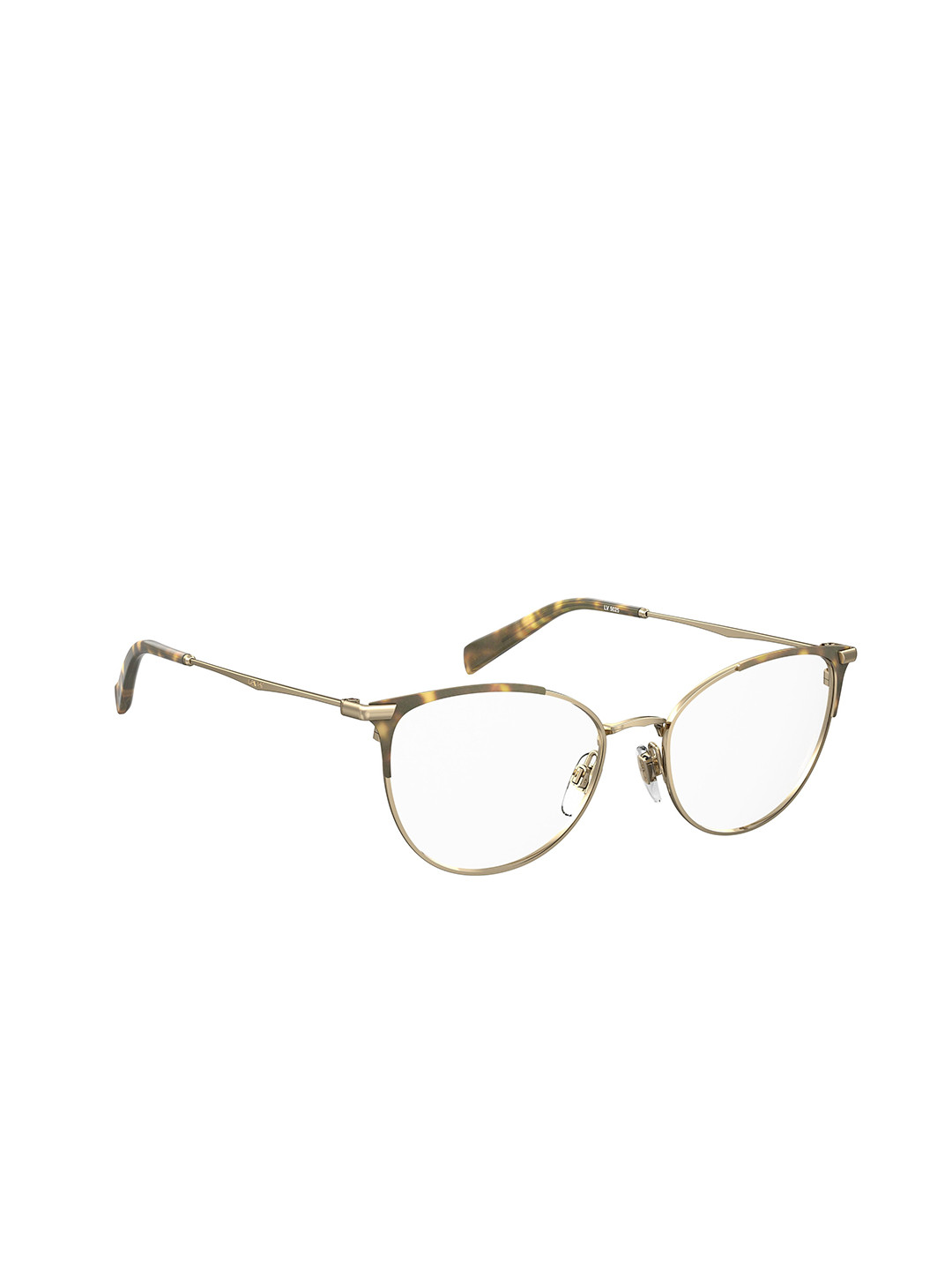 

Levis Women Abstract Rimless Round Frames, Gold