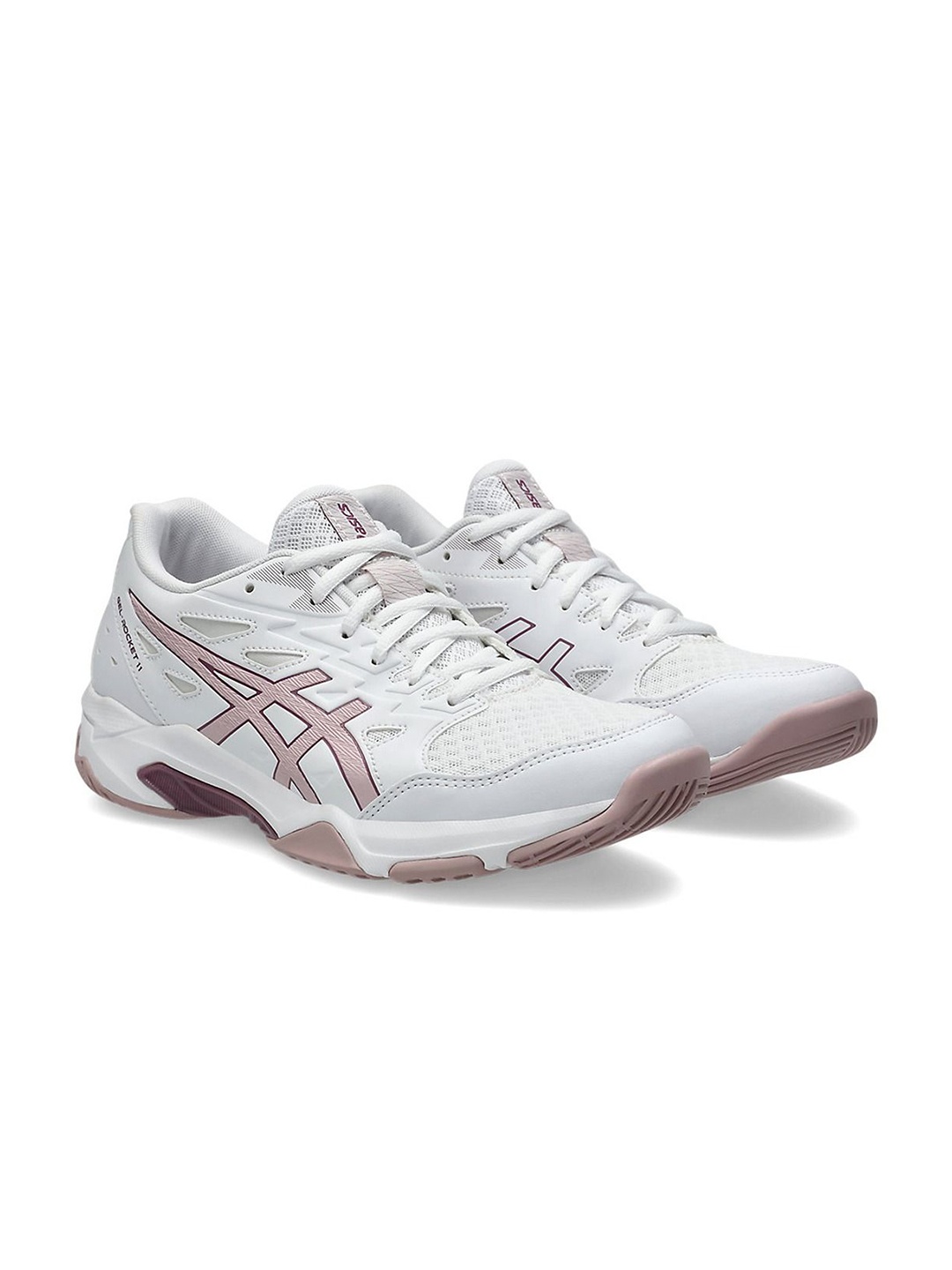 

ASICS Gel-Rocket 11 Women Lace-Ups Sports Shoes, White