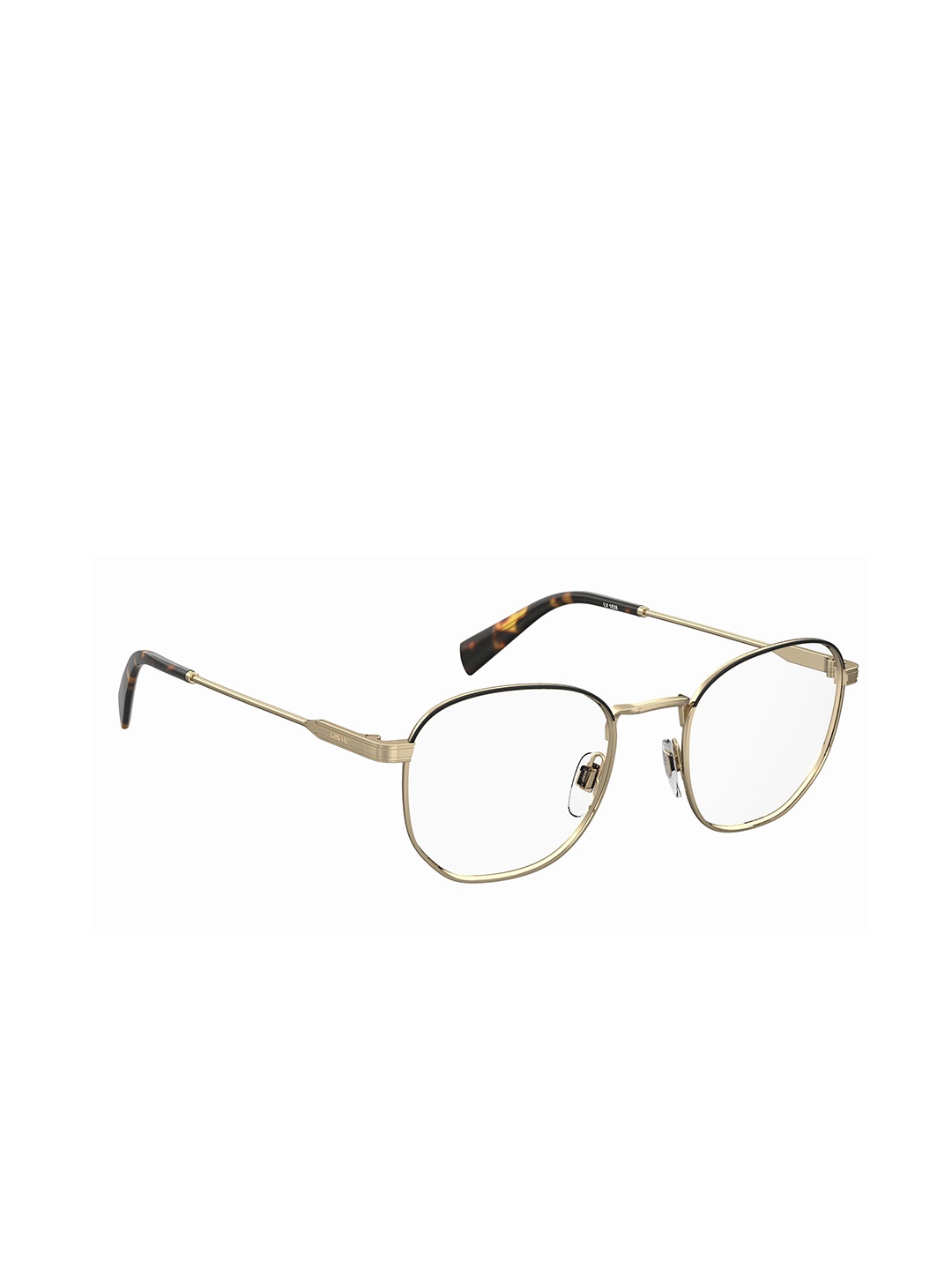 

Levis Unisex Rimless Round Frames, Gold