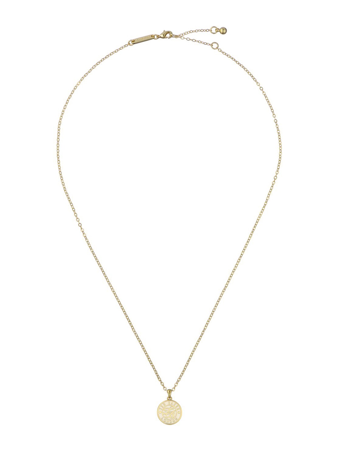 

Ted Baker Monella Monogram Gold-Plated Circular Pendants with Chains