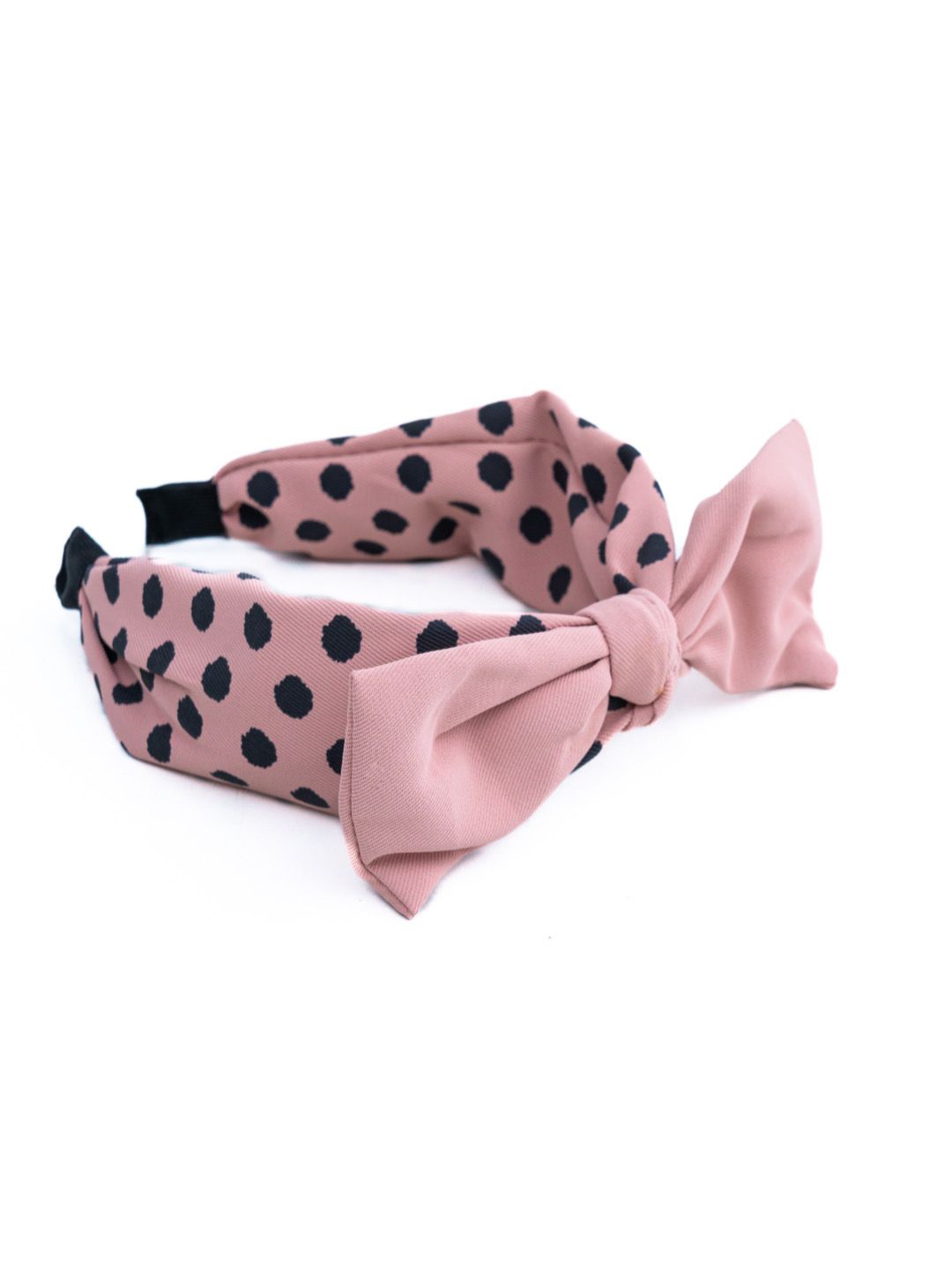 

One Friday Girls Polka Dot Hairband, Pink