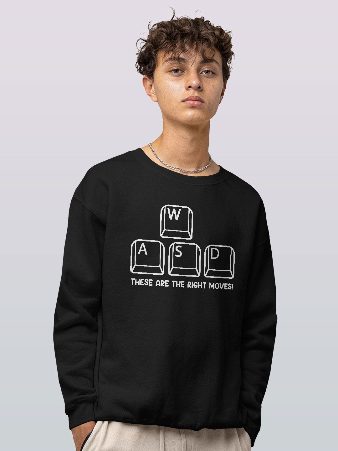 

macmerise Men Printed Sweatshirt, Black