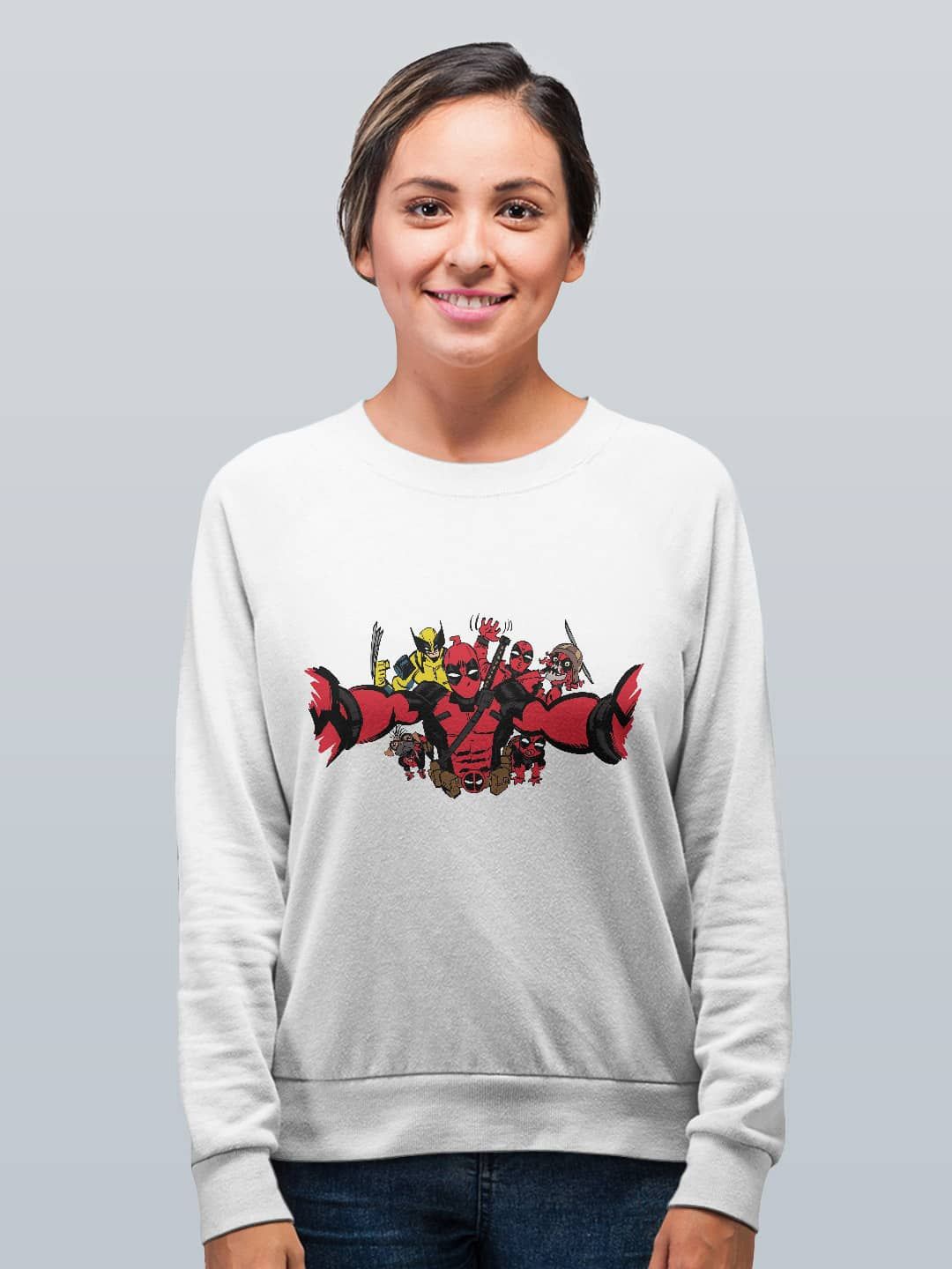 

macmerise Men Sweatshirt, White