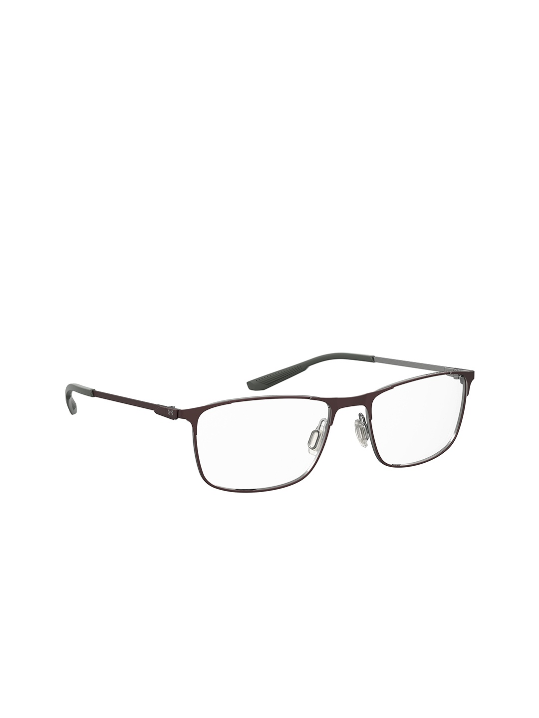 

UNDER ARMOUR Men Rectangular Lens Frames, Brown