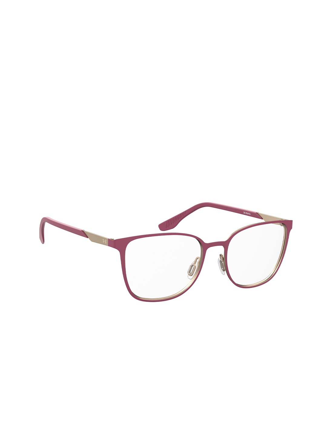 

UNDER ARMOUR Women Square Lens Frames, Burgundy