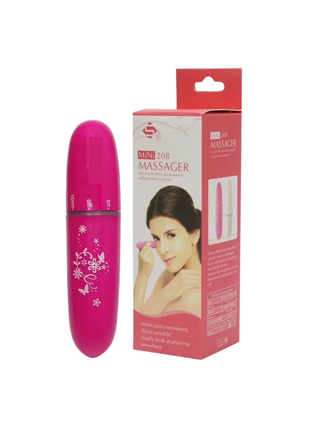 

FAVON Professional Mini Under Eye Vibration Massager, Pink