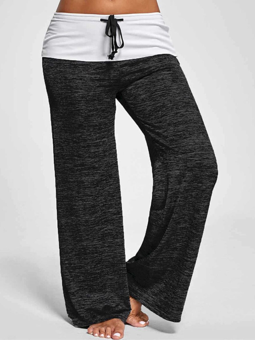 

StyleCast Women Mid-Rise Regular Fit Trousers, Black