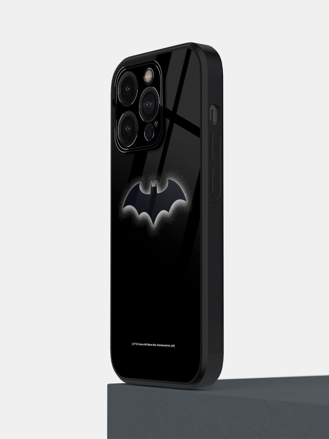 

macmerise Superhero Printed iPhone 14 Pro Back Case Mobile Accessories, Black