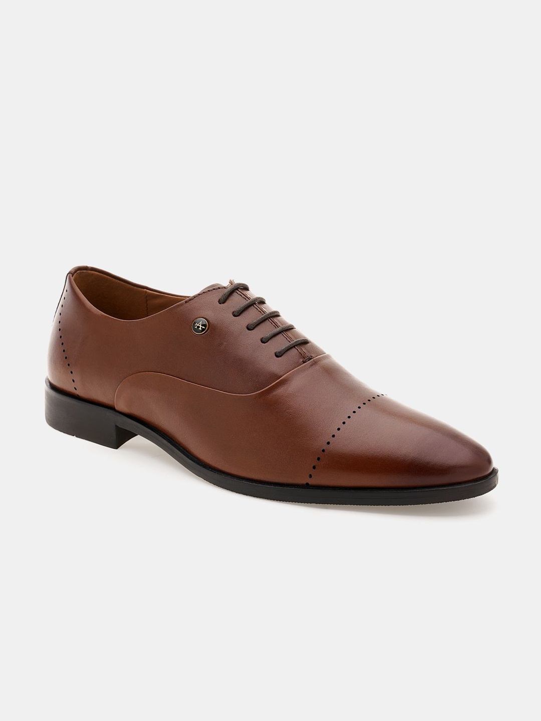 

Arrow Men OSCAR Leather Lace Up Brogues, Brown