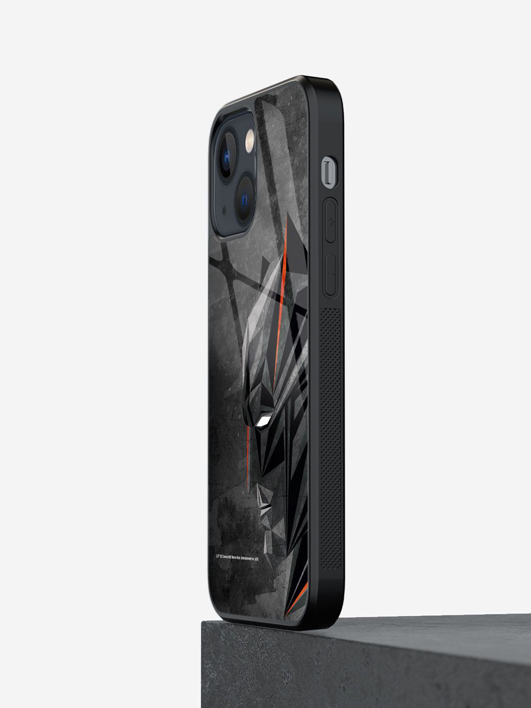 

macmerise Superhero Printed iPhone 13 Mini Back Case Mobile Accessories, Black