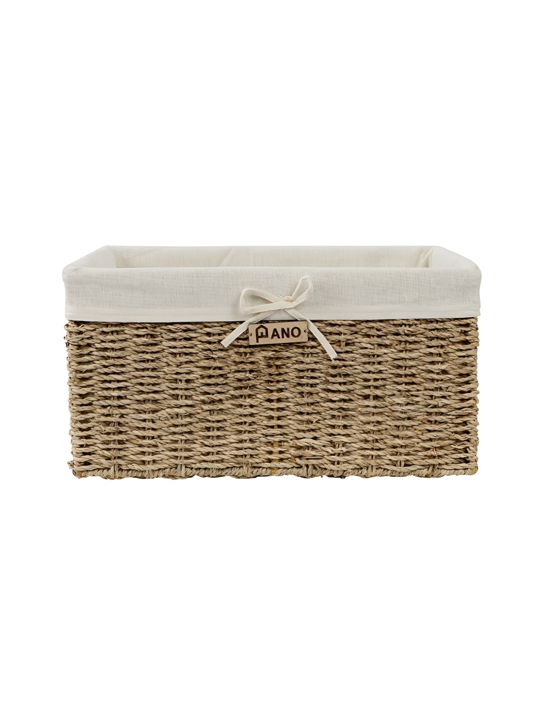 

Pano Beige & White Super Strong Multi-Utility Storage Basket Organisers