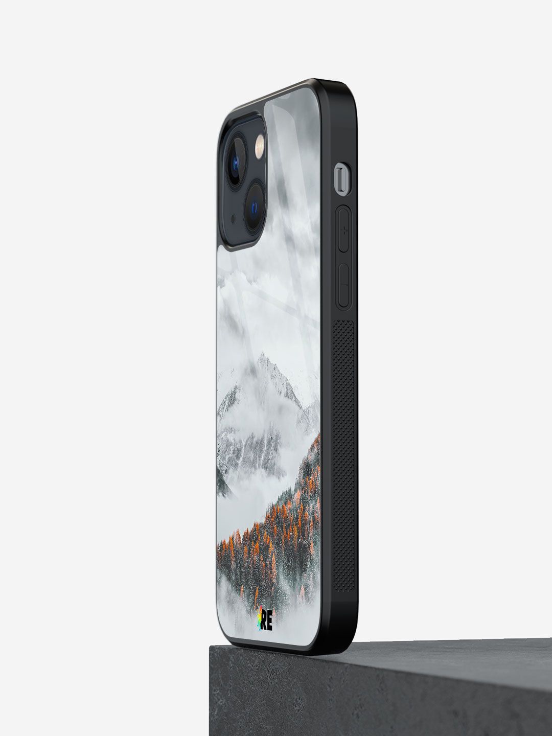 

macmerise Abstract Printed iPhone 13 Back Case Mobile Accessories, Grey