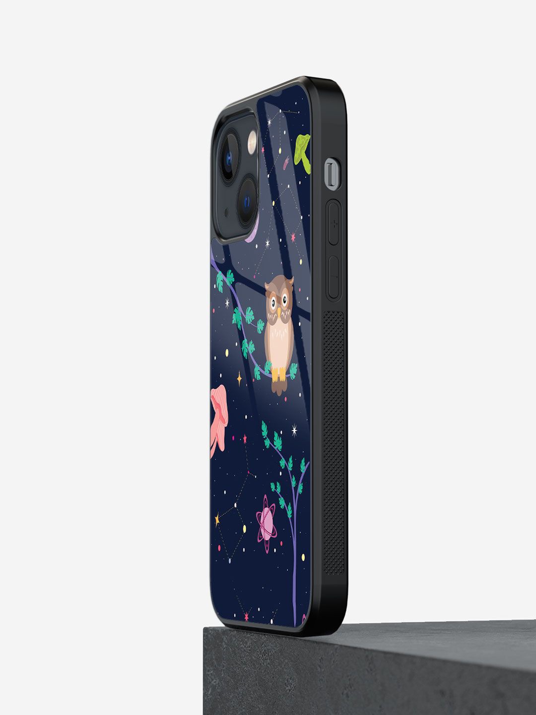 

macmerise Abstract Printed iPhone 13 Mini Back Case Mobile Accessories, Blue