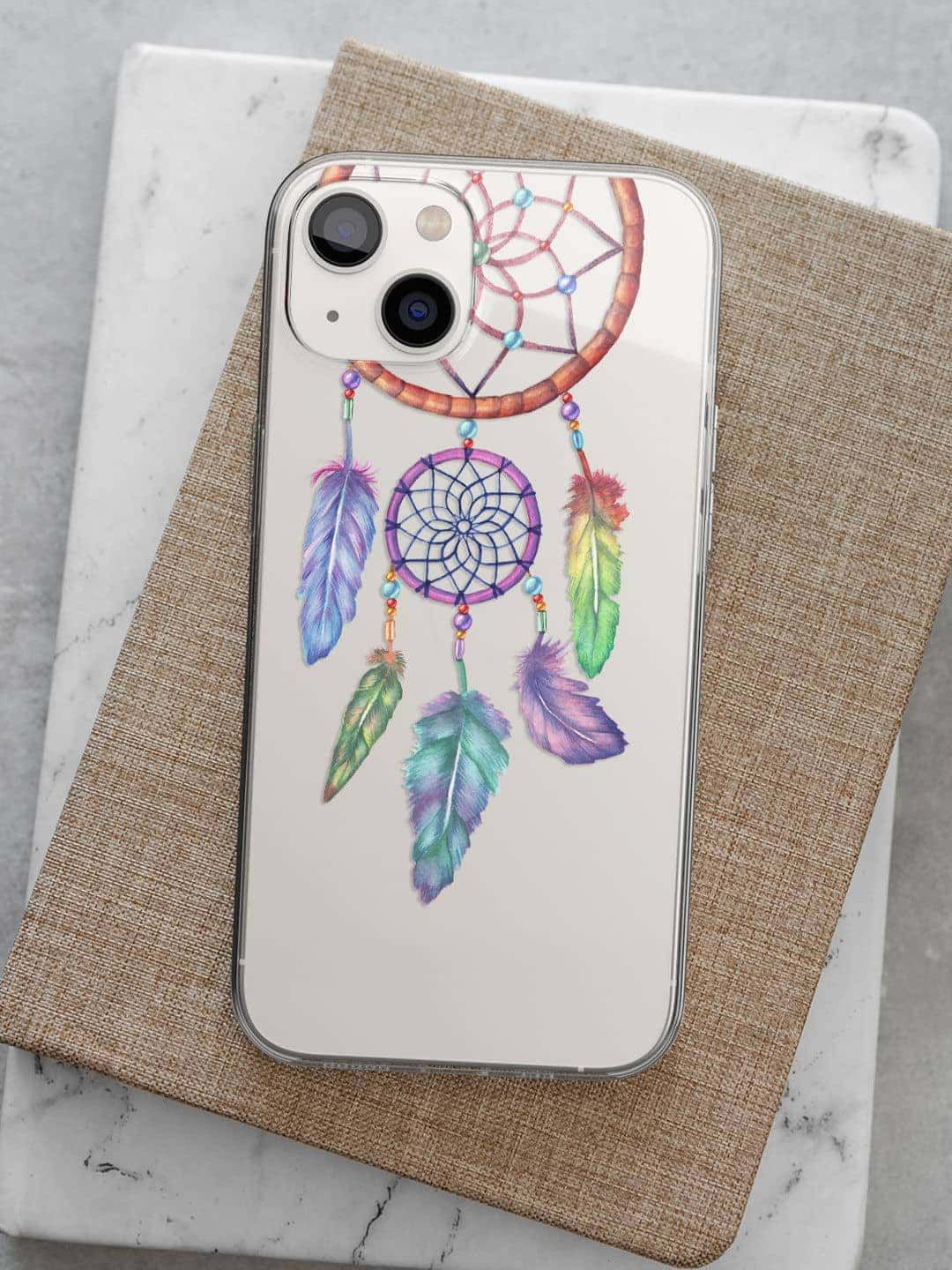 

macmerise Quirky Printed iPhone 14 Back Case Mobile Accessories, Off white