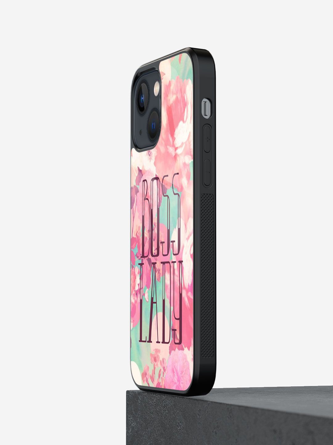 

macmerise Typography Printed iPhone 13 Back Case Mobile Accessories, Pink
