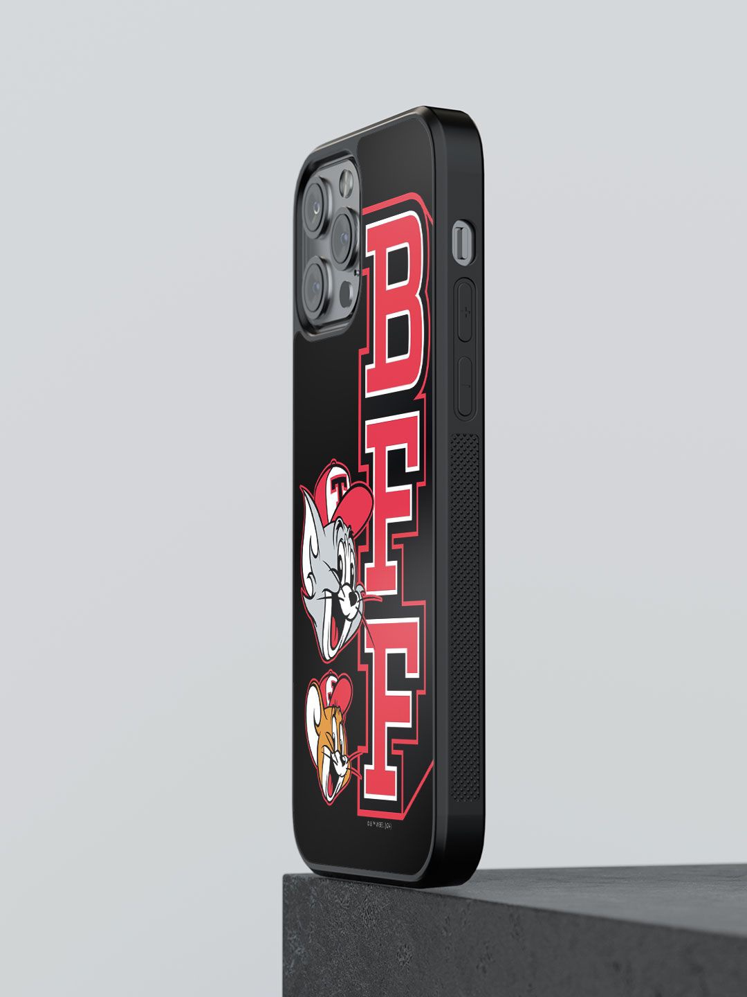 

macmerise Cartoon Characters Printed iPhone 13 Pro Max Back Case Mobile Accessories, Red