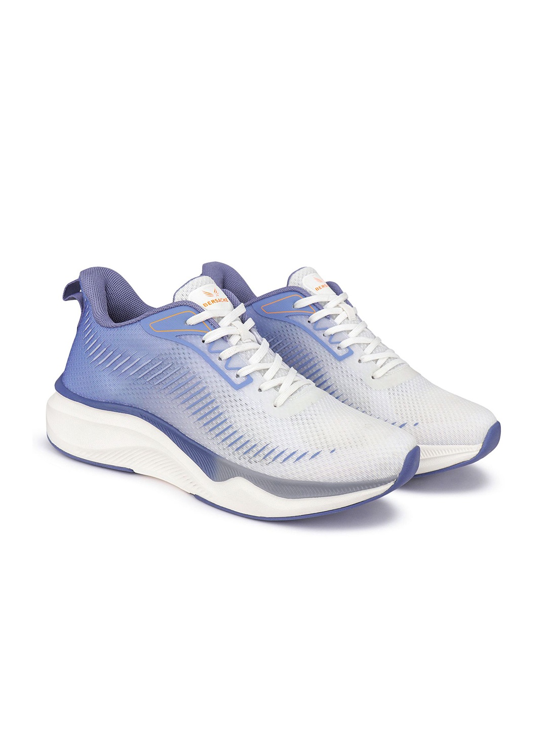 

BERSACHE Men Mesh Running Non-Marking Shoes, Blue