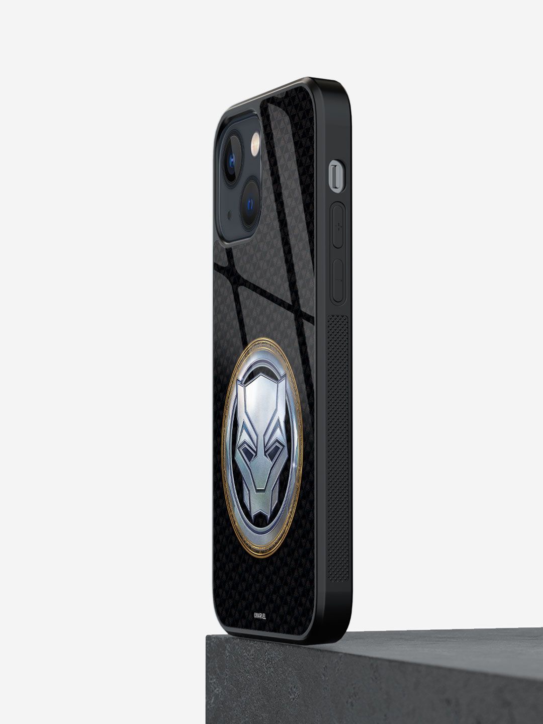 

macmerise Superhero Printed iPhone 13 Mini Back Case Mobile Accessories, Black