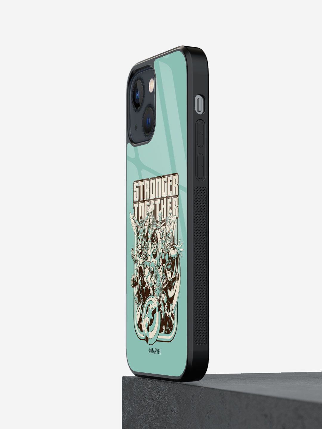 

macmerise Superhero Printed iPhone 13 Back Case Mobile Accessories, Sea green