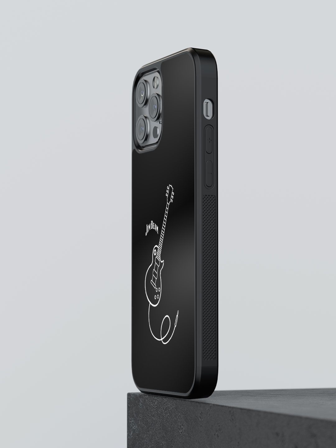 

macmerise Solid Printed iPhone 13 Pro Max Back Case Mobile Accessories, Black