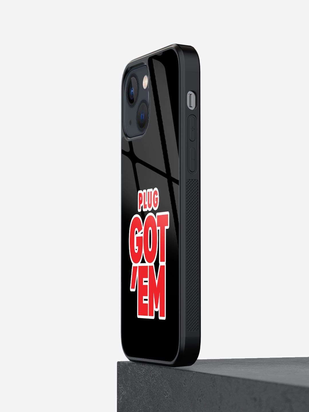 

macmerise Typography Printed iPhone 13 Back Case Mobile Accessories, Black