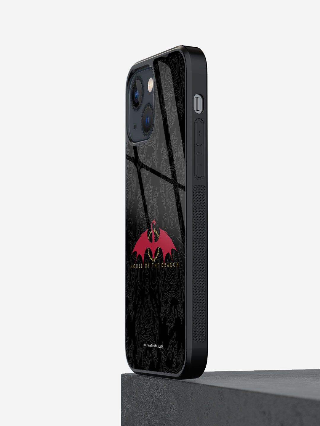 

macmerise Quirky Printed iPhone 13 Back Case Mobile Accessories, Black
