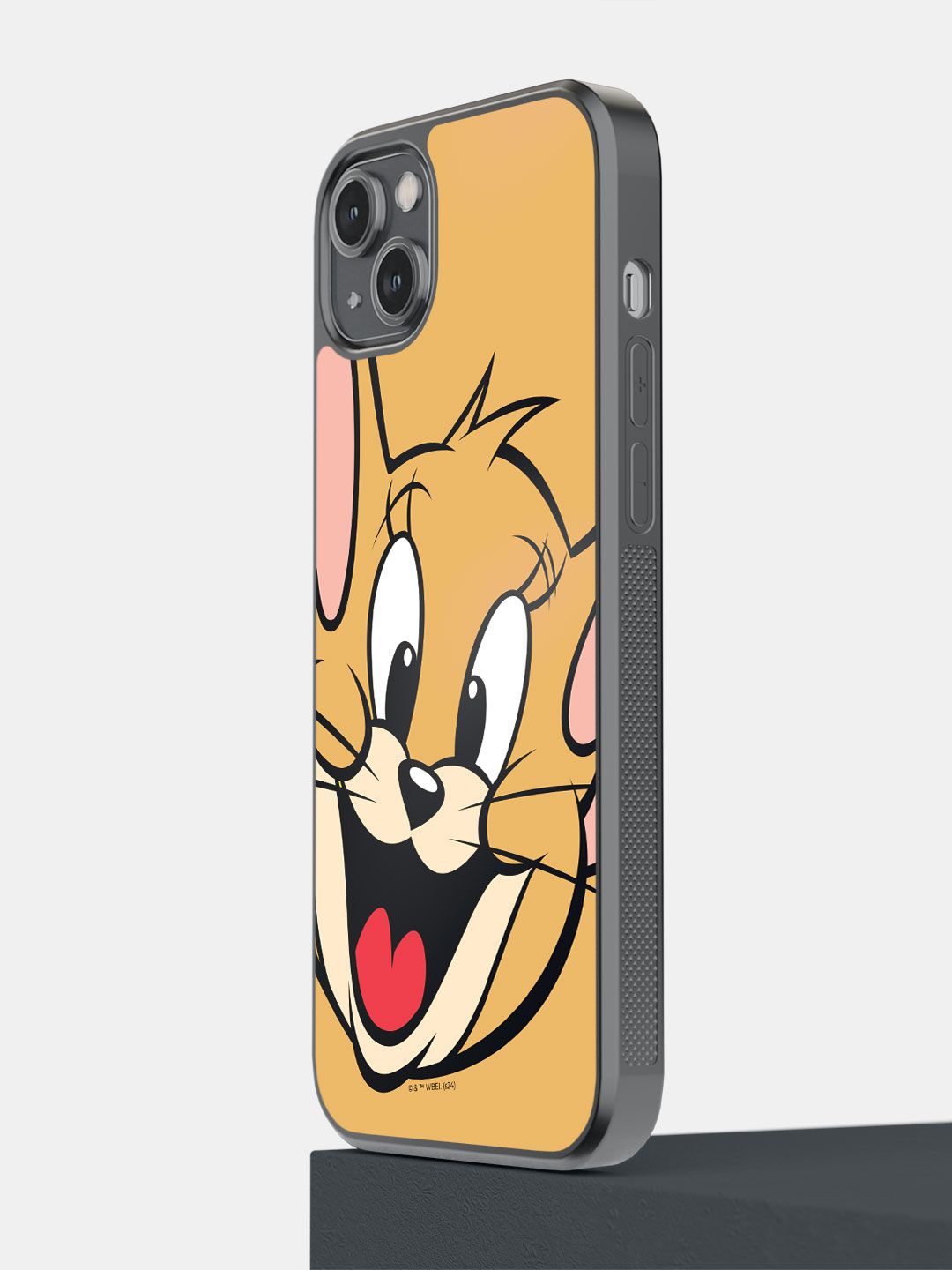 

macmerise Cartoon Characters Printed iPhone 14 Plus Back Case Mobile Accessories, Brown