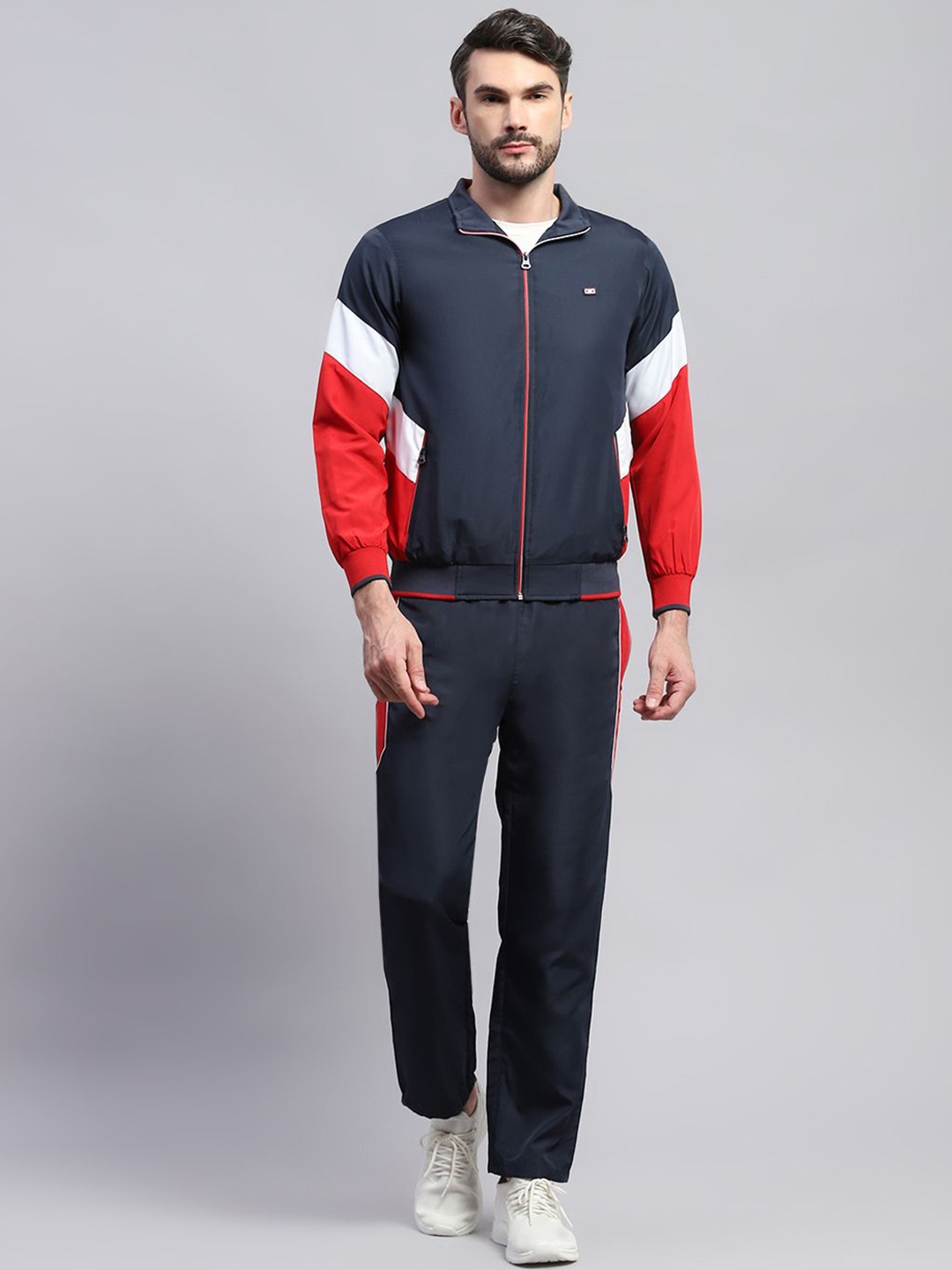 

Monte Carlo Solid Men Cotton Tracksuits, Navy blue