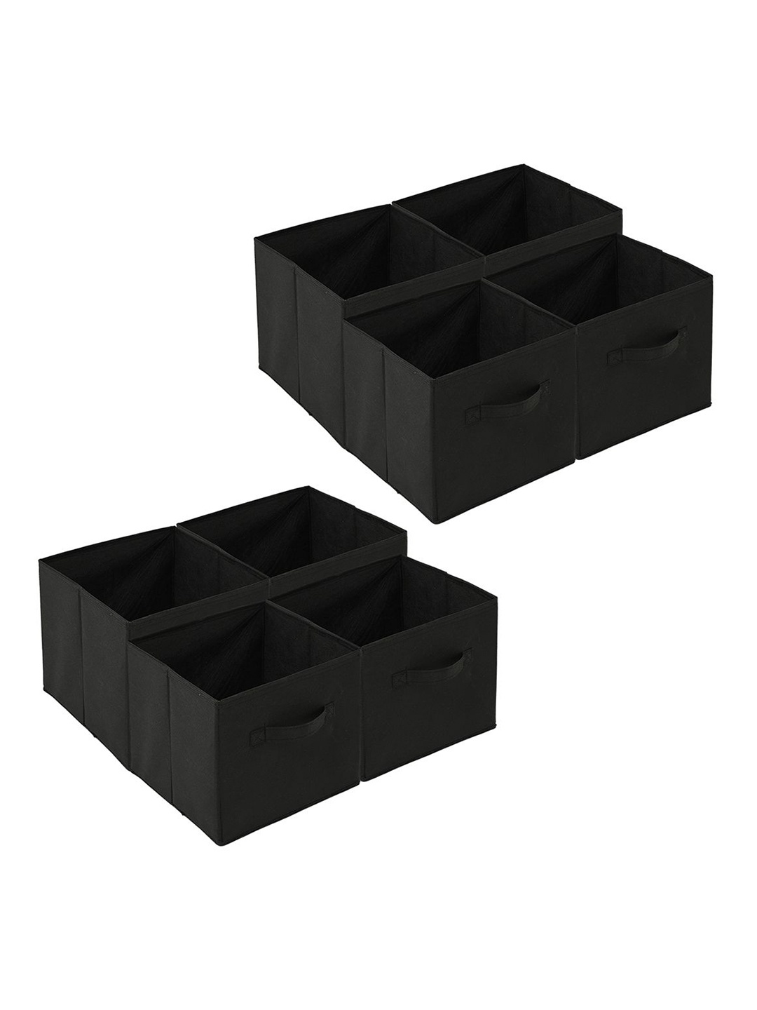 

Kuber Industries Black 8 Pieces Drawer Organisers