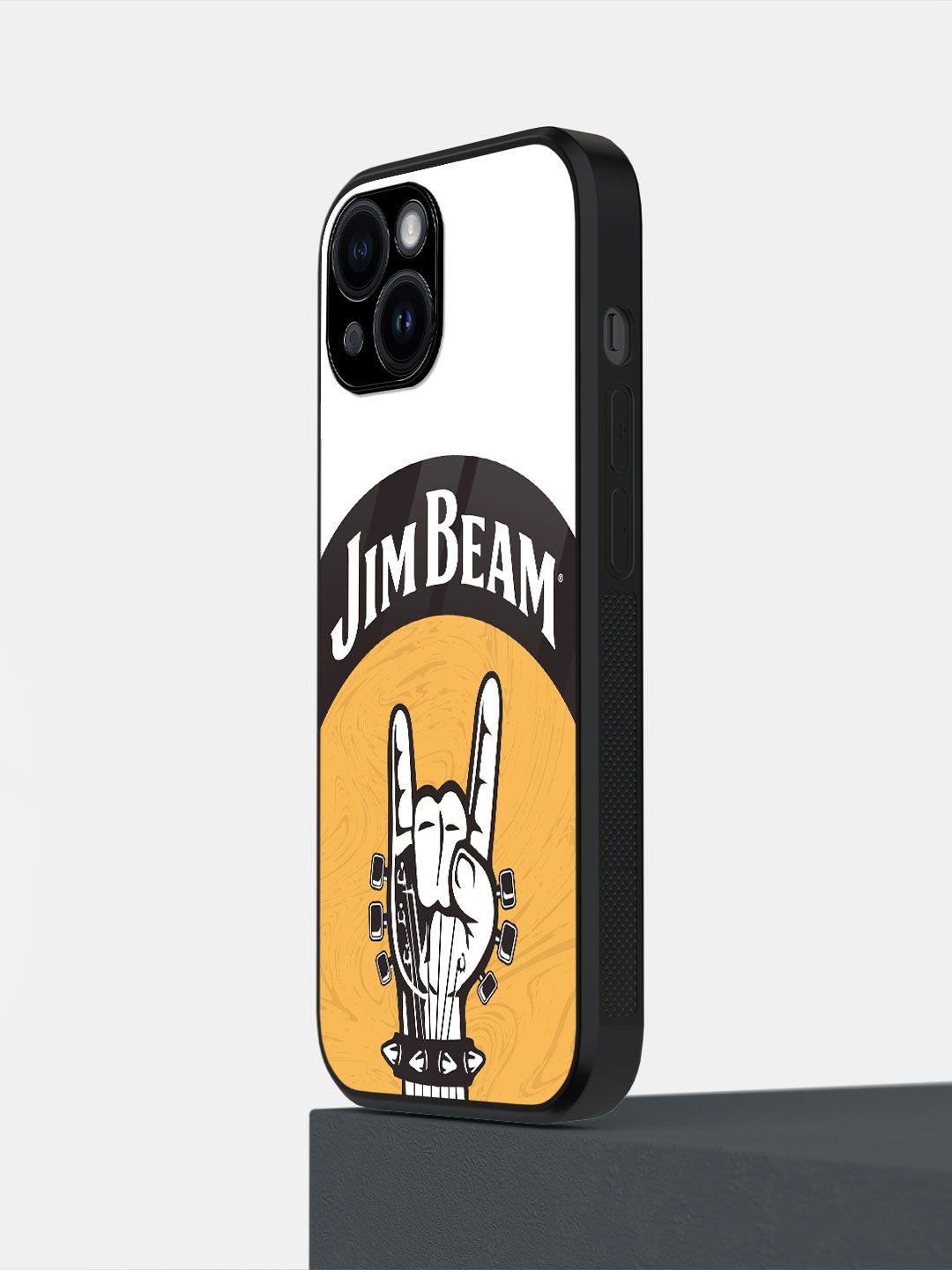 

macmerise Quirky Printed iPhone 14 Back Case Mobile Accessories, Yellow