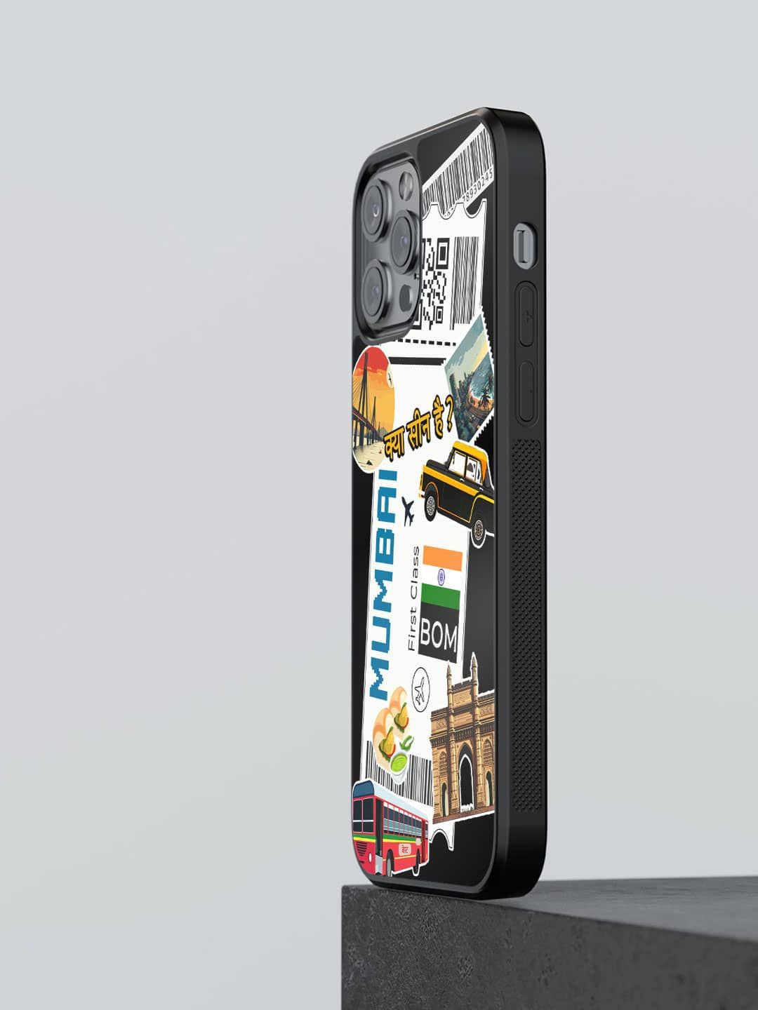 

macmerise Typography Printed iPhone 13 Pro Max Back Case Mobile Accessories, Black