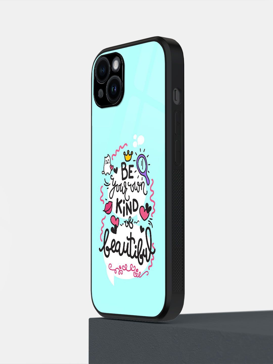 

macmerise Typography Printed iPhone 14 Plus Back Case Mobile Accessories, Sea green