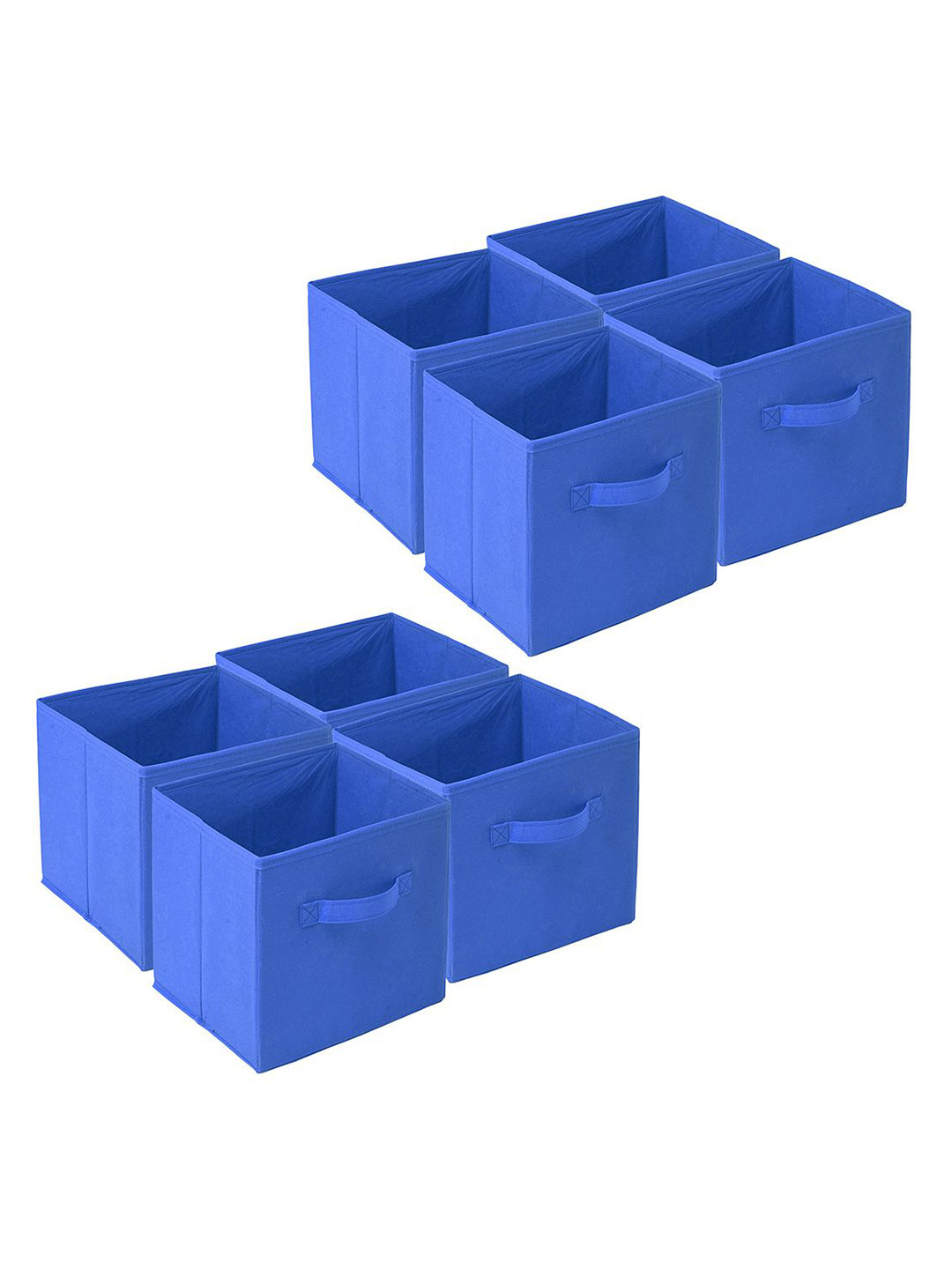 

Kuber Industries Blue 8 Pieces Drawer Organisers