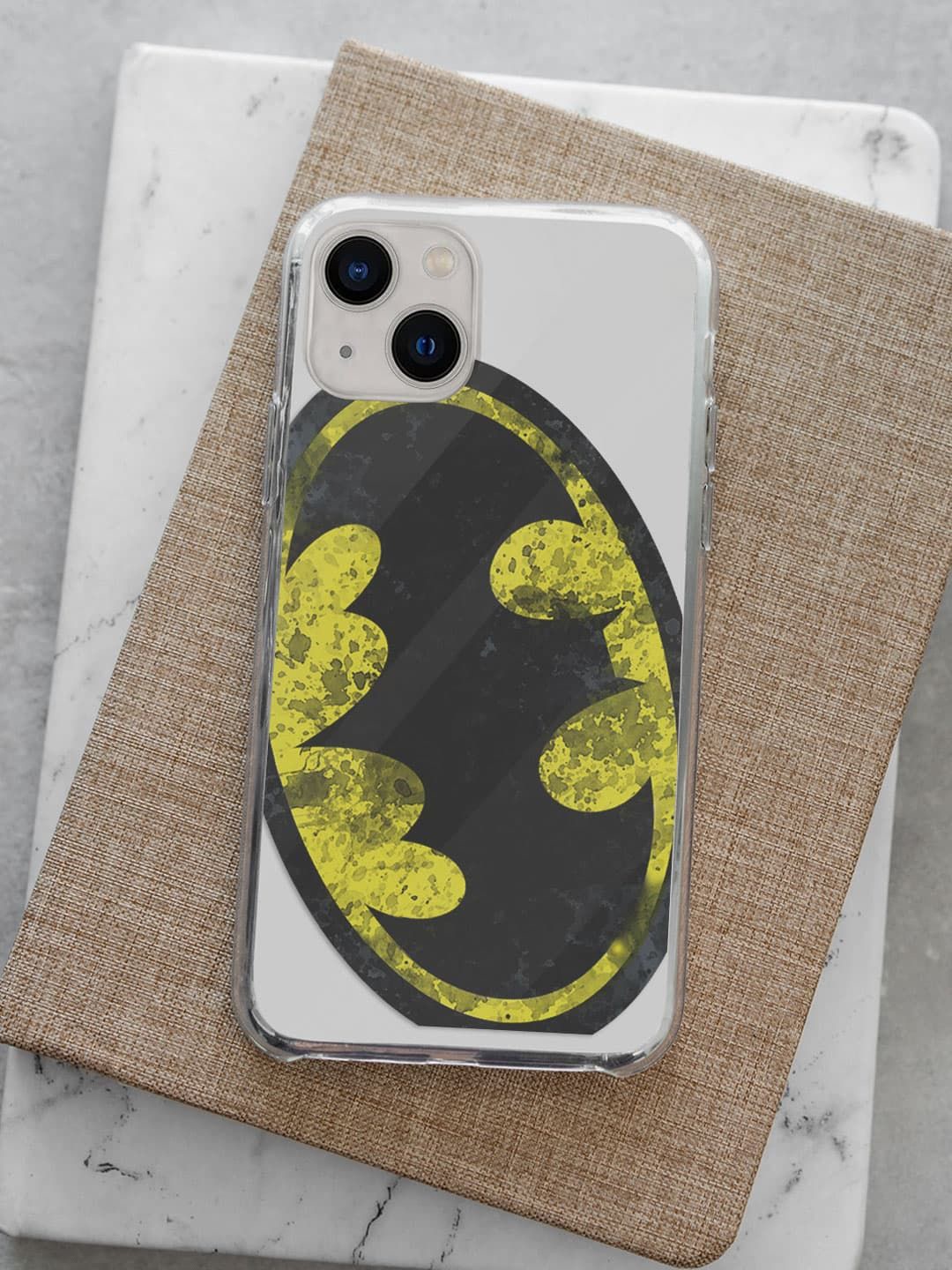 

macmerise Abstract Printed iPhone 13 Back Case Mobile Accessories, Grey
