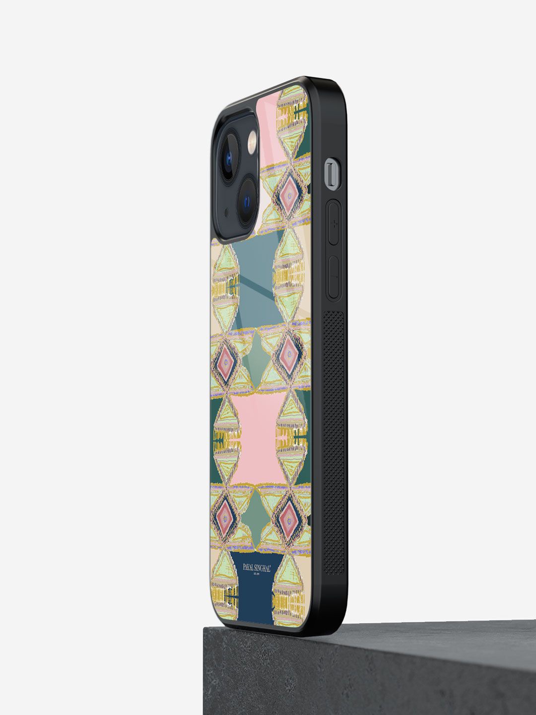 

macmerise Abstract Printed iPhone 13 Back Case Mobile Accessories, Pink