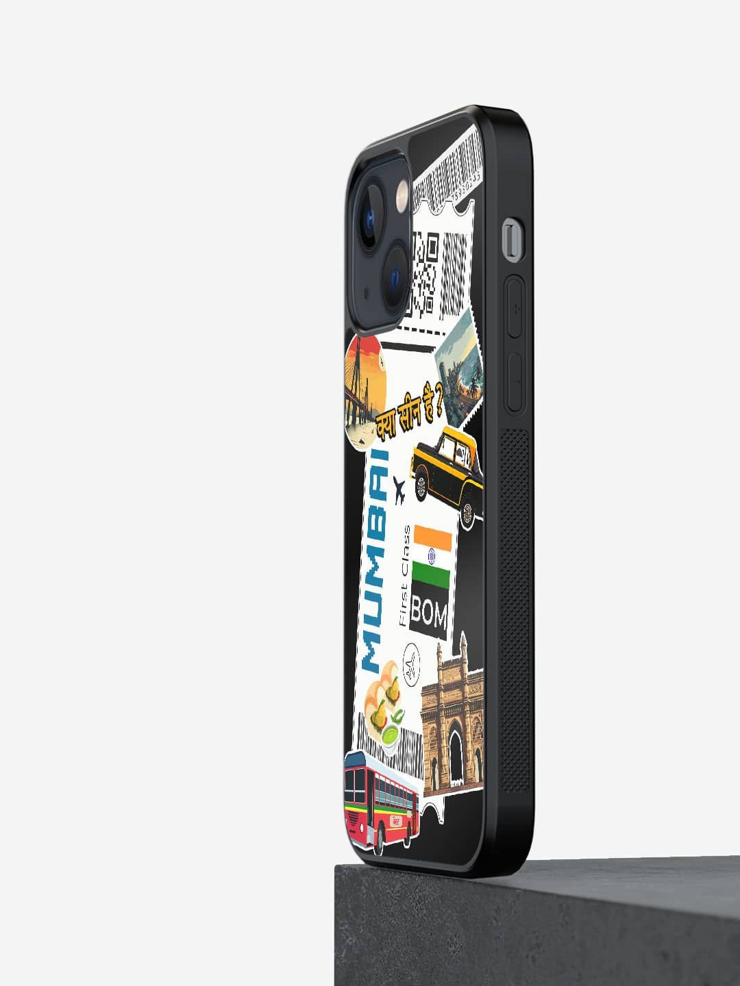 

macmerise Conversational Printed iPhone 13 Mini Back Case Mobile Accessories, White