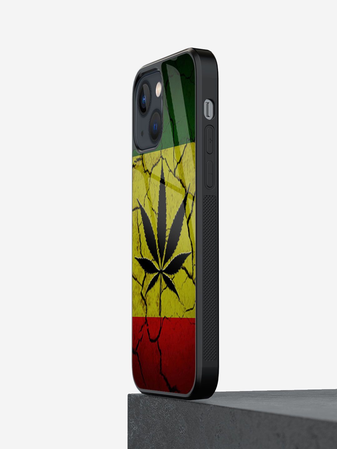 

macmerise Floral Printed iPhone 13 Back Case Mobile Accessories, Green