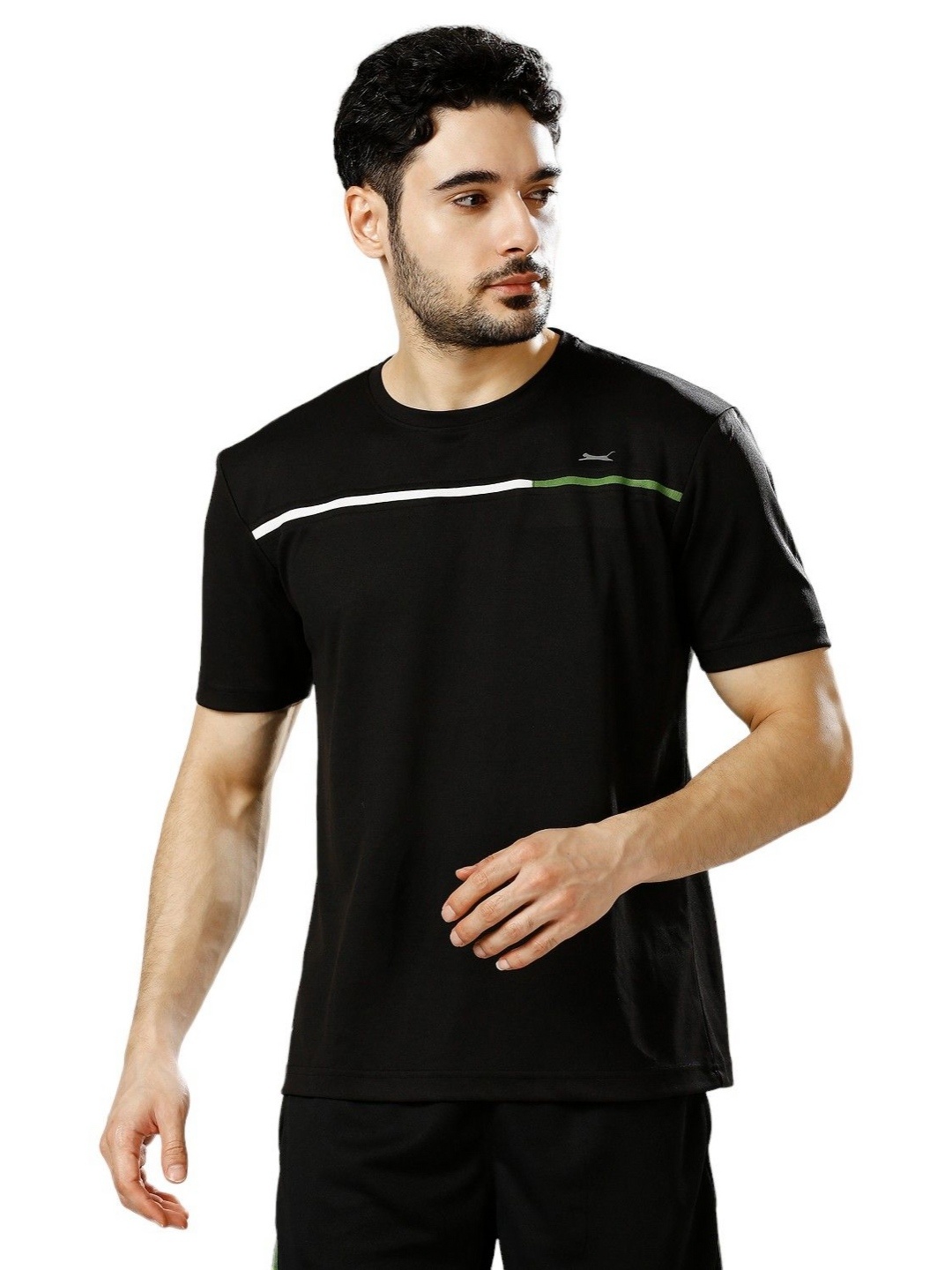 

Black Panther Men Solid Round Neck T-Shirt