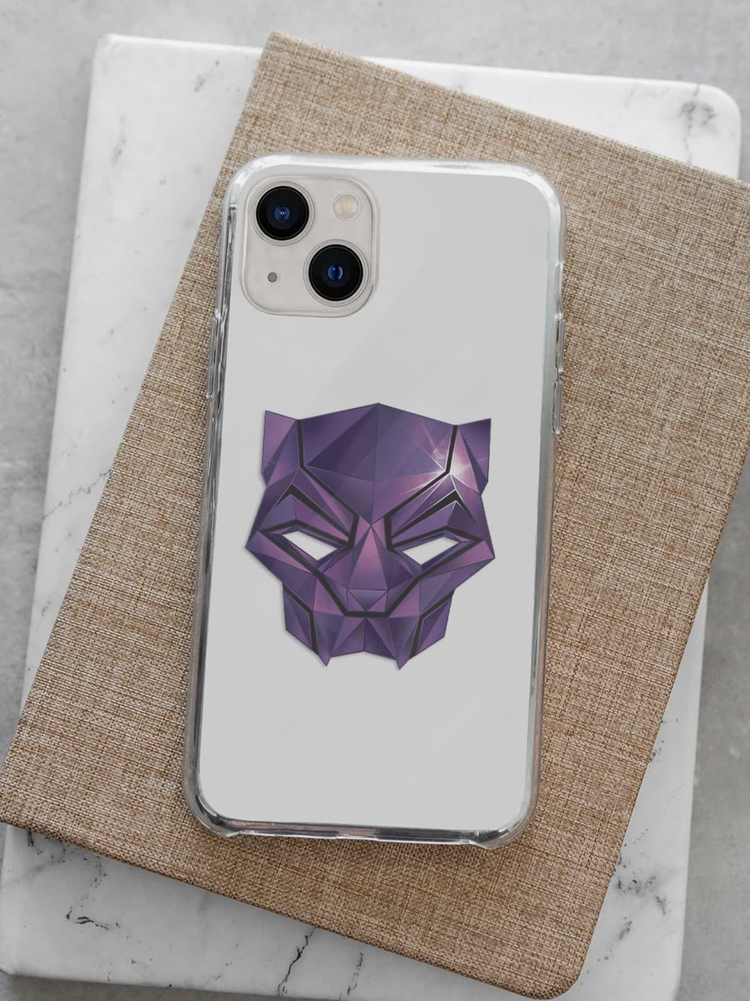 

macmerise Cartoon Characters Printed iPhone 13 Back Case Mobile Accessories, Grey
