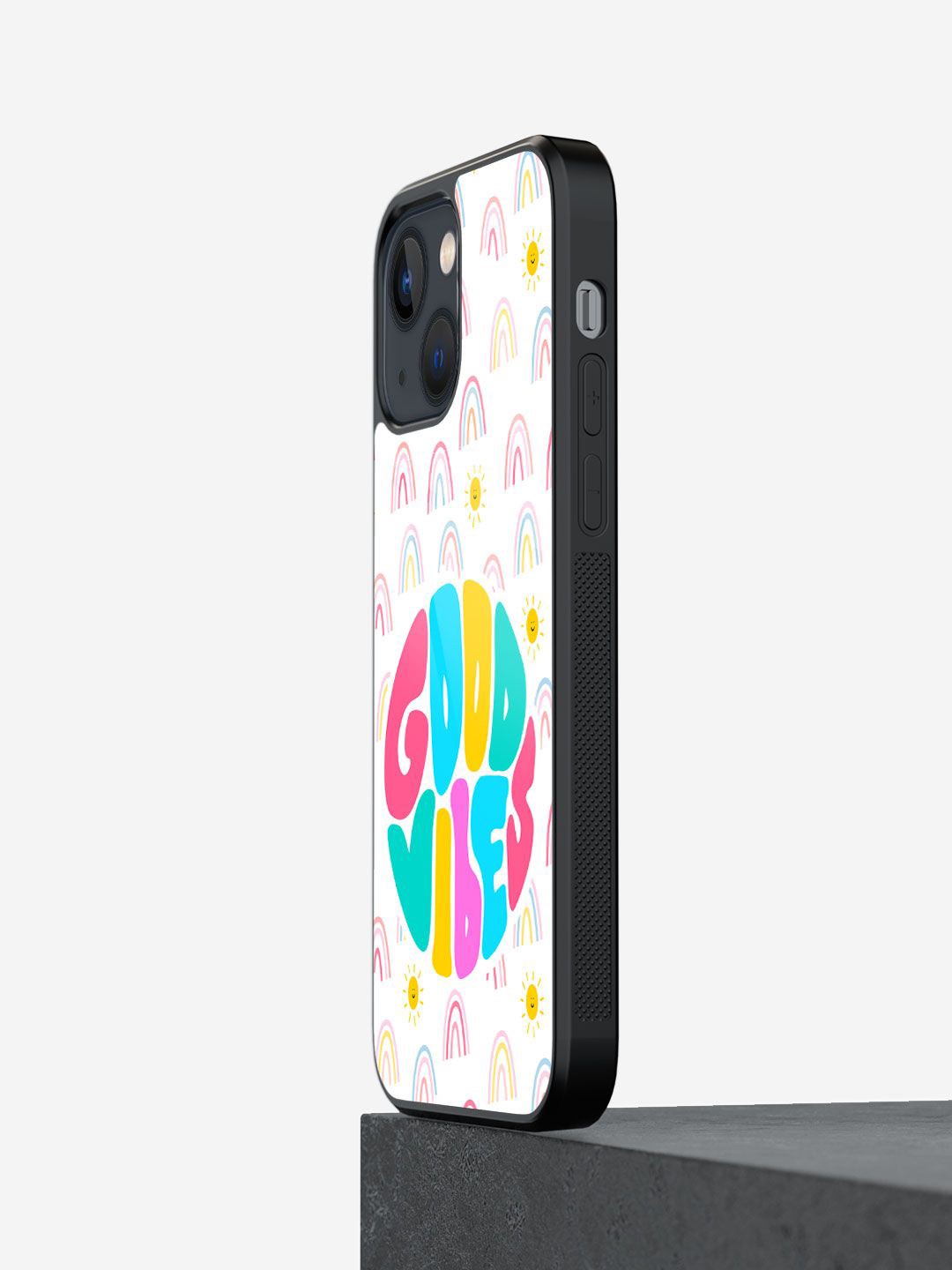 

macmerise Typography Printed iPhone 13 Back Case Mobile Accessories, White