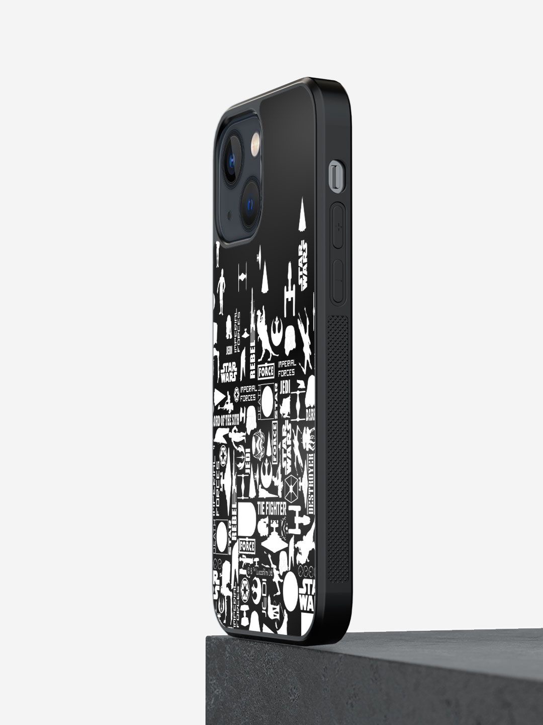 

macmerise Quirky Printed iPhone 13 Mini Back Case Mobile Accessories, White