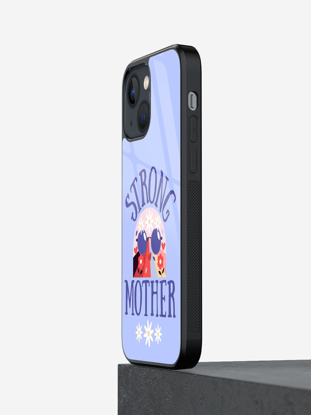 

macmerise Typography Printed iPhone 13 Back Case Mobile Accessories, Blue