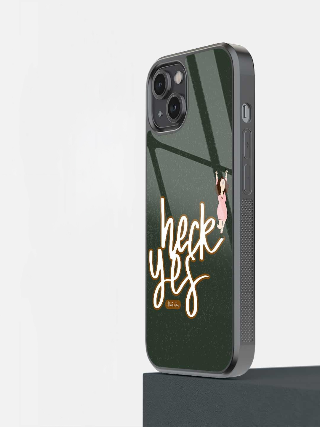 

macmerise Typography Printed iPhone 14 Back Case Mobile Accessories, Black