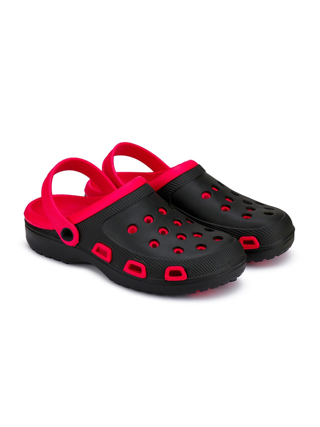 

BERSACHE Men Rubber Clogs, Red