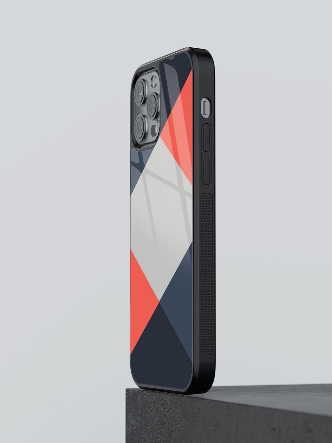 

macmerise Solid Printed iPhone 13 Pro Back Case Mobile Accessories, Grey