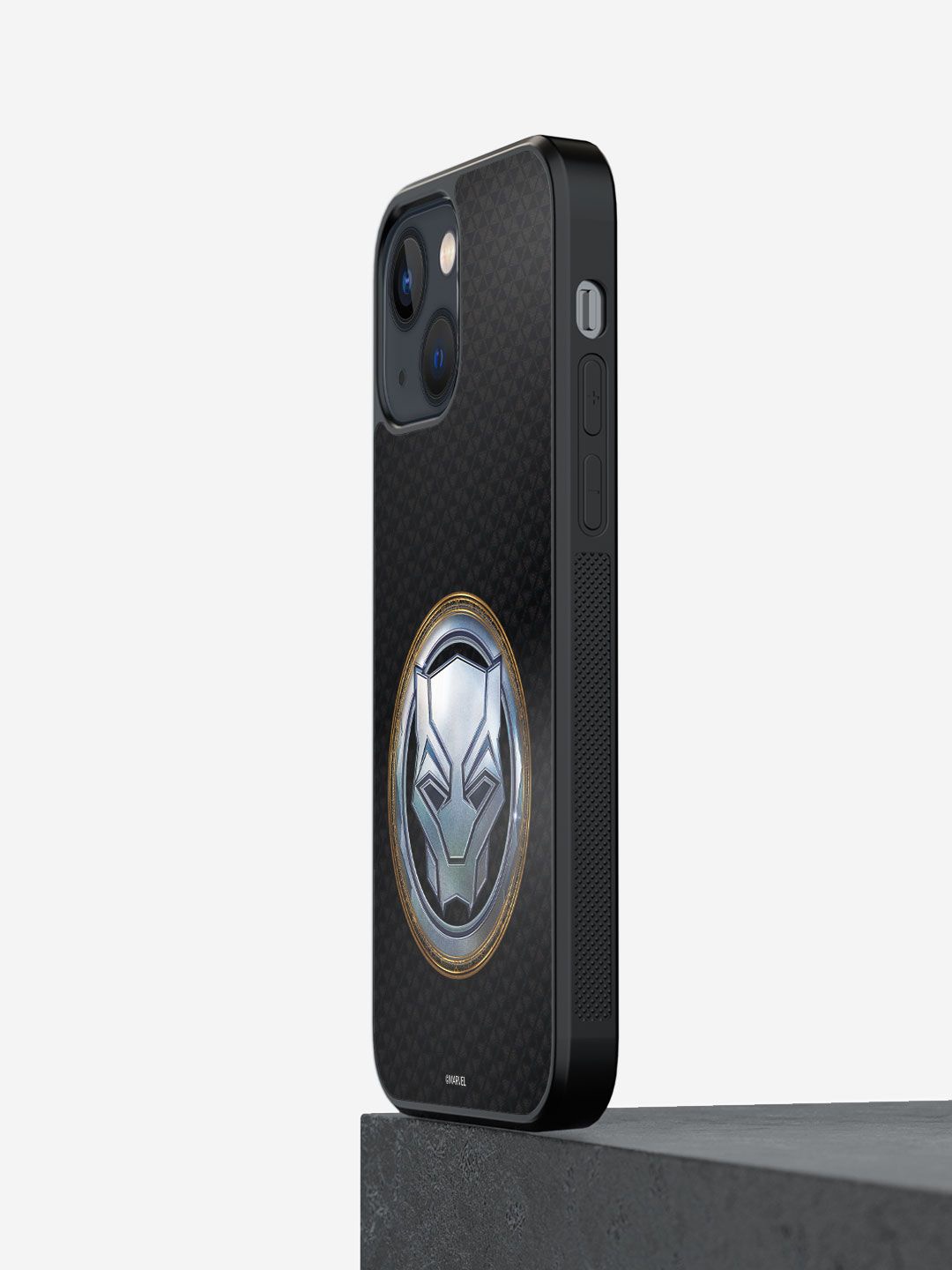 

macmerise Abstract Printed iPhone 13 Mini Back Case Mobile Accessories, Black