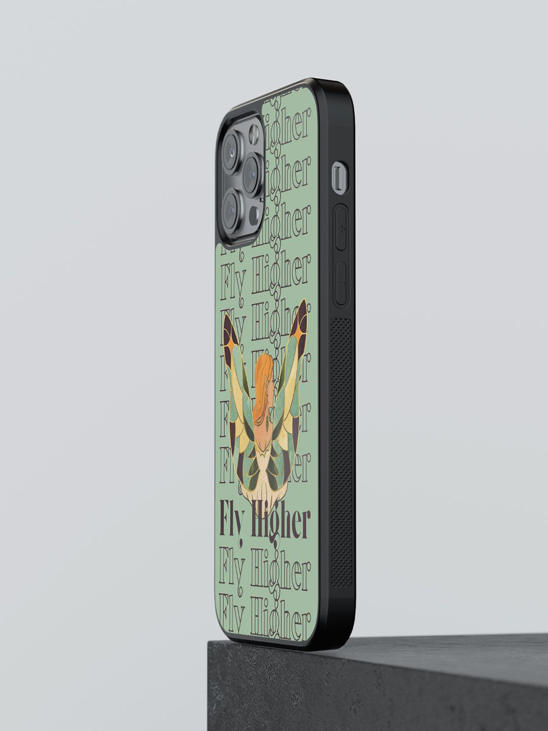 

macmerise Typography Printed iPhone 13 Pro Max Back Case Mobile Accessories, Green