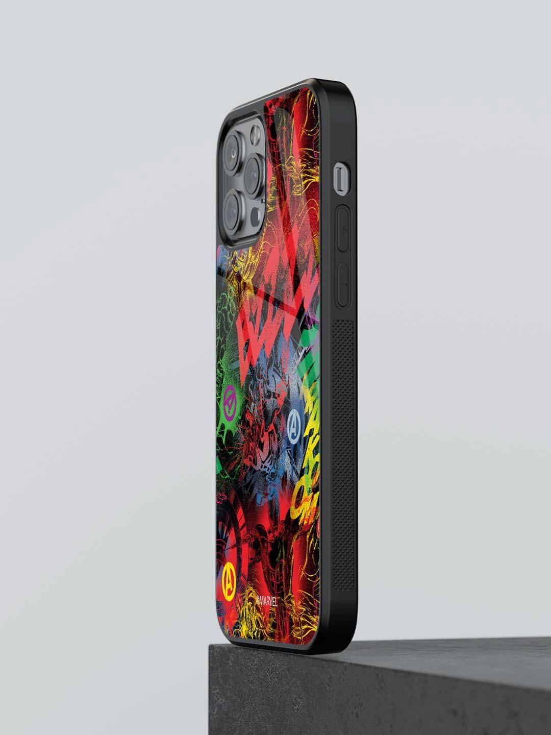

macmerise Geometric Printed iPhone 13 Pro Back Case Mobile Accessories, Red