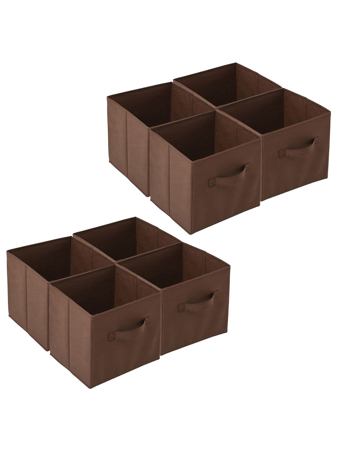 

Kuber Industries Brown 8 Pieces Drawer Organisers